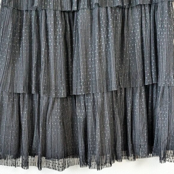 NWT J. CREW Pleated Flock-Dot Puff-Sleeve Dress SZ 8 - Picture 15 of 15